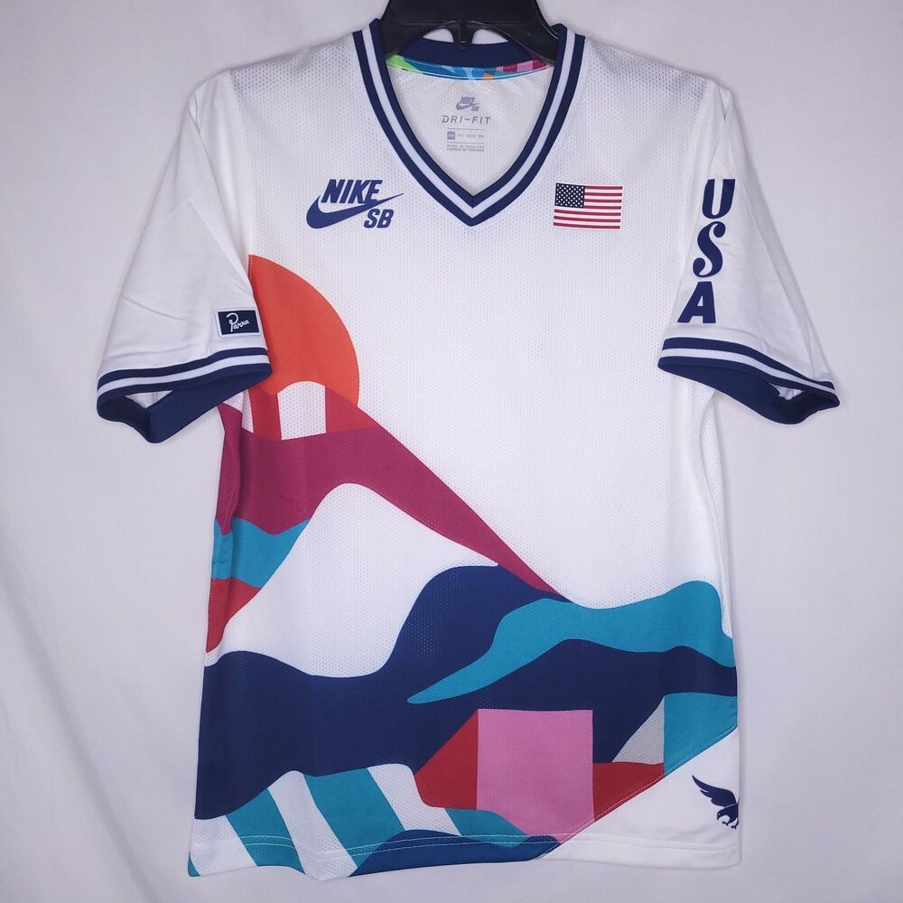 Nike SB x Parra USA Federation Kit Jersey Womens XXS